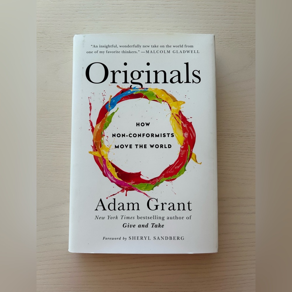 Book: Originals by Adam Grant